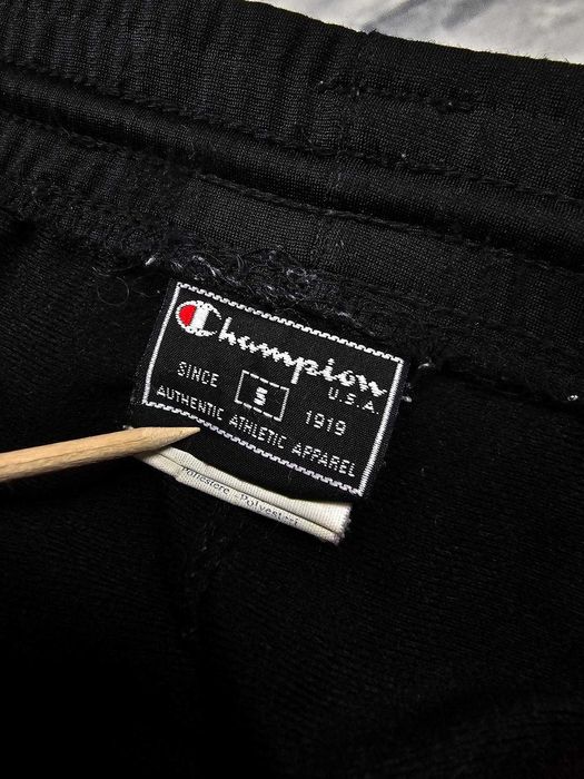CHAMPION USA Dresy Męskie Spodnie Dresowe Lampasy S/M