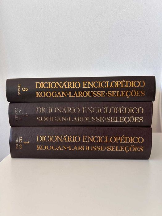 Dicionário Enciclopédico | Koogan | Larousse | Seleções - 3 livros