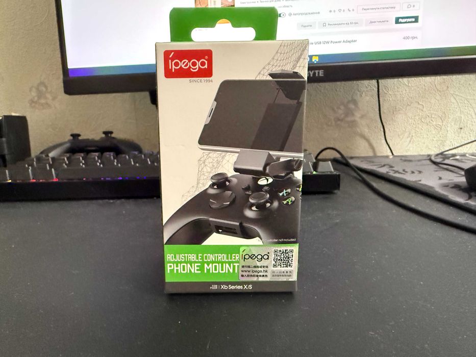 Тримач для смартфона iPega для геймпада Xbox Series X/S та Xbox One