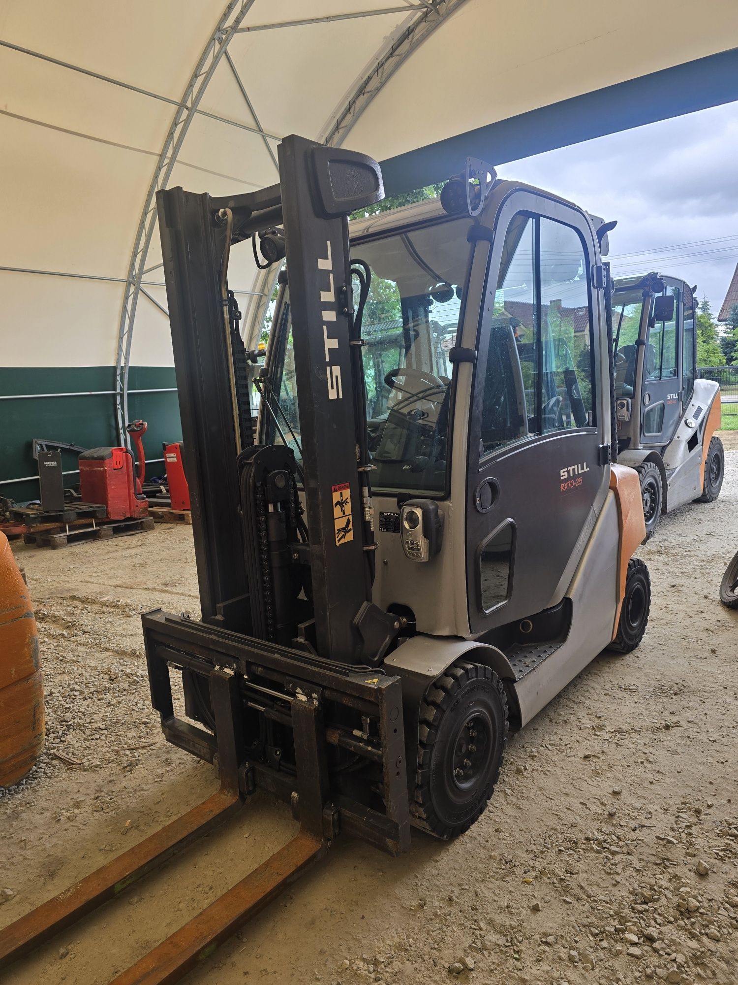 Still Rx 70-25 diesel pozycjoner kabina klima