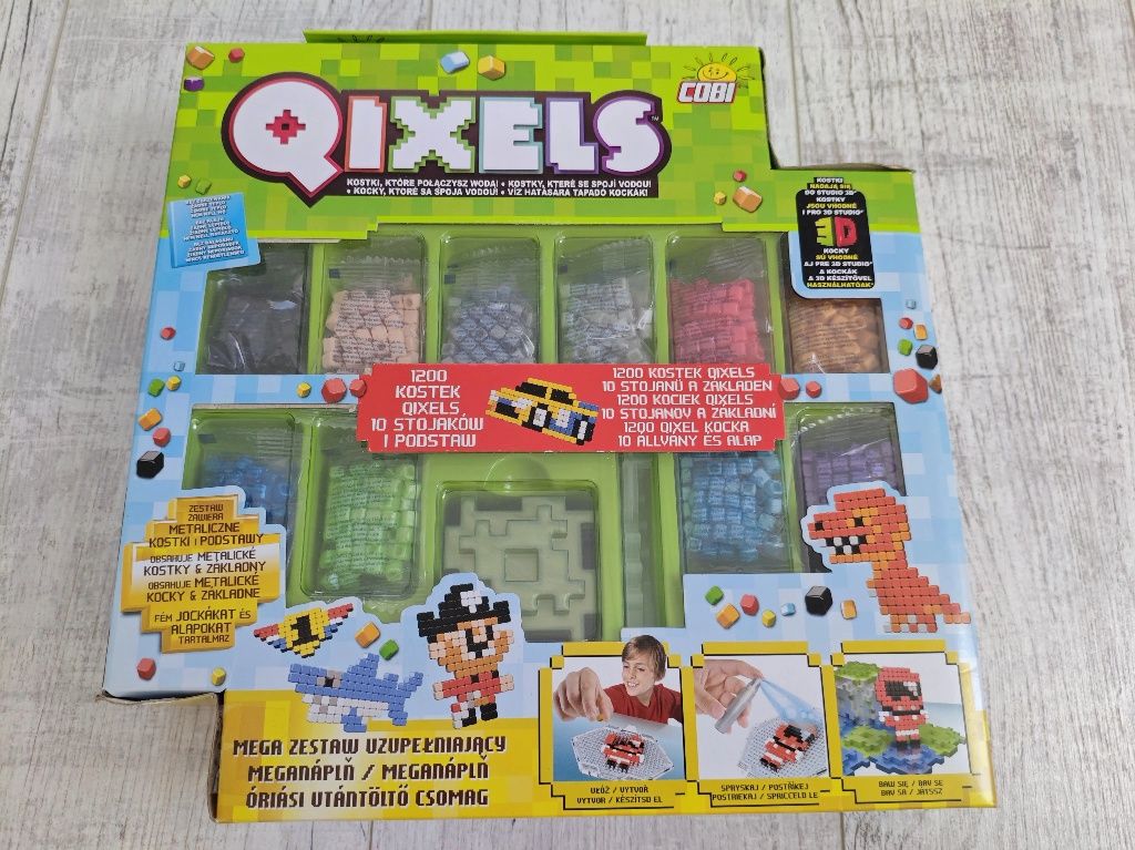 Qixels mega zestaw uzupełniający Cobi 1200 kostek