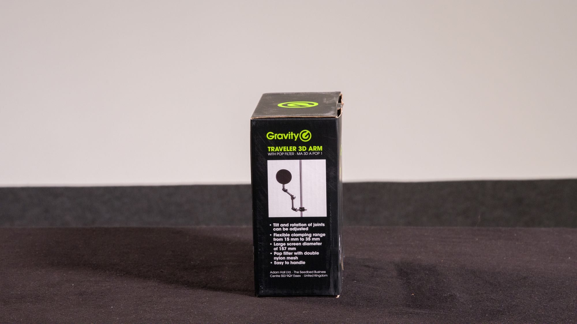 Pop Filter – Gravity Traveler 3D Arm