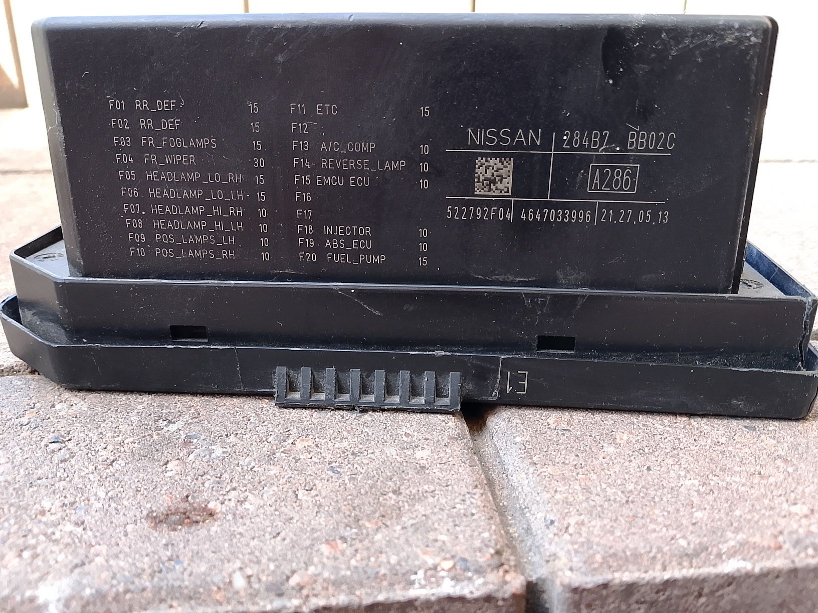 Moduł BSI, Nissan Qashqai J10 1.6 DCI, 284B7BB02C