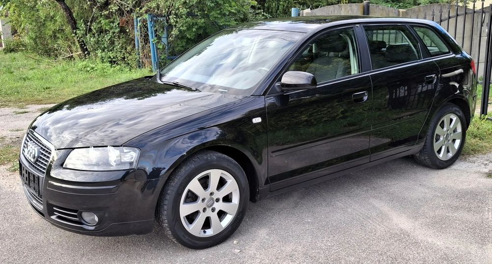 Audi A3 Sportback Audi A3 1.6 benzyna 2007  Bezwypadkowy przebieg 179500km