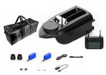 Łódka Zanętowa Flytec V030 GPS Punktów Auto Powrót 2X Akumulator 20A