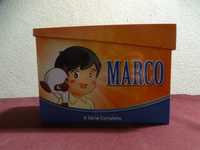 DVD-Marco-A série completa-5 discos em lancheira metálica