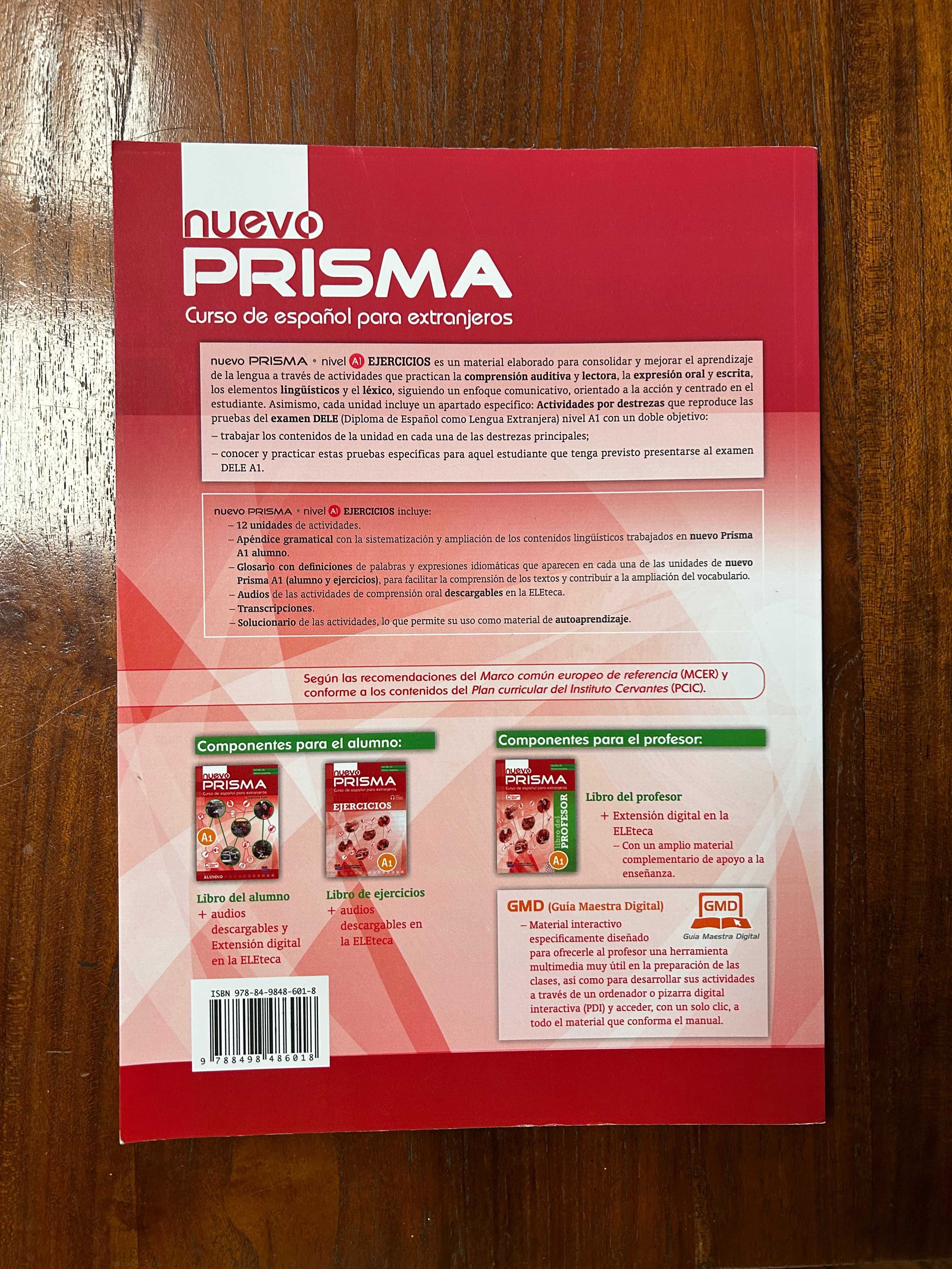 Nuevo Prisma A1 Libro de Ejercisios Edi-numen - Zeszyt Ćwiczeń