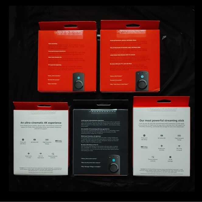 Amazon Fire TV Stick Lite/HD/4K/MAX Смарт ТВ приставка медиаплеер