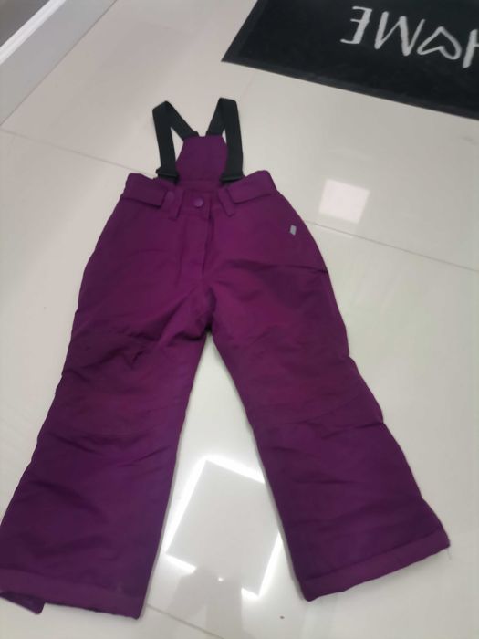 Spodnie na śnieg, zimę z szelkami rozmiar 98 STAN IDEALNY