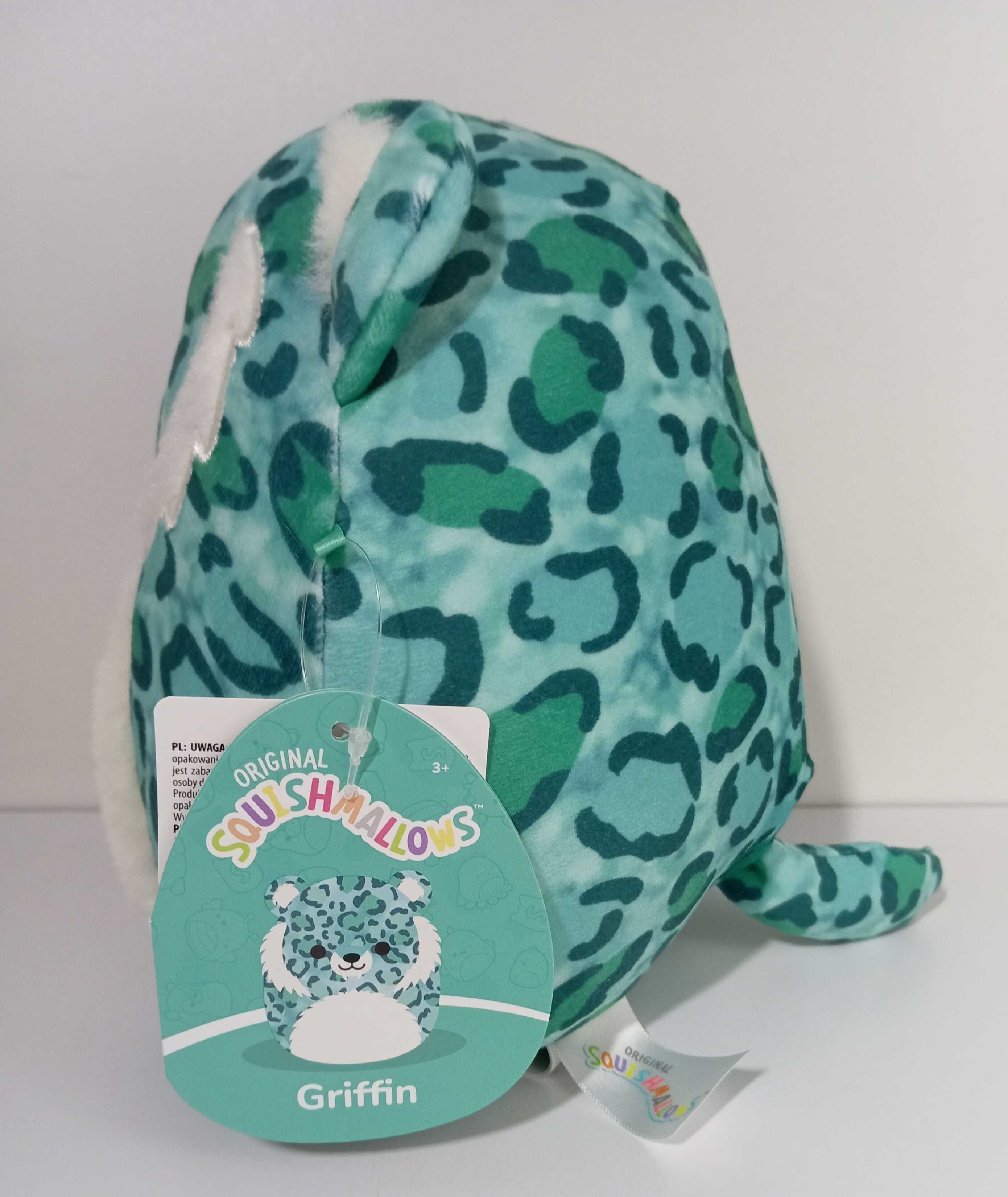 Nowa maskotka squishmallows 19 cm gepard