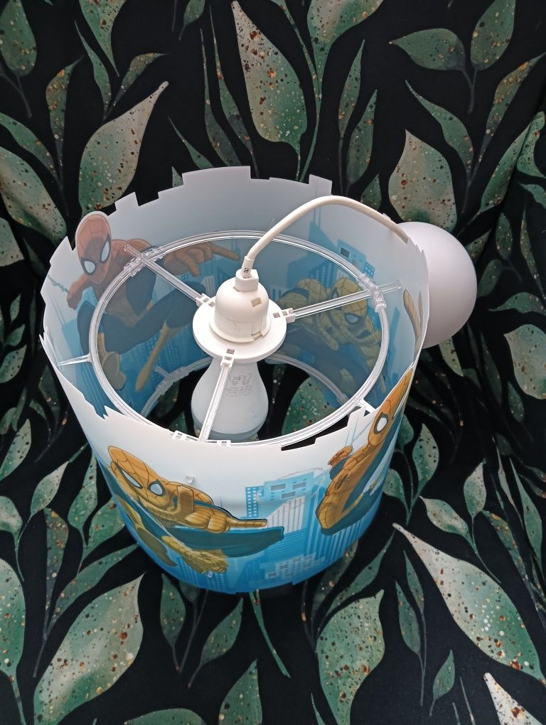 Lampa żyrandol Spiderman Philips