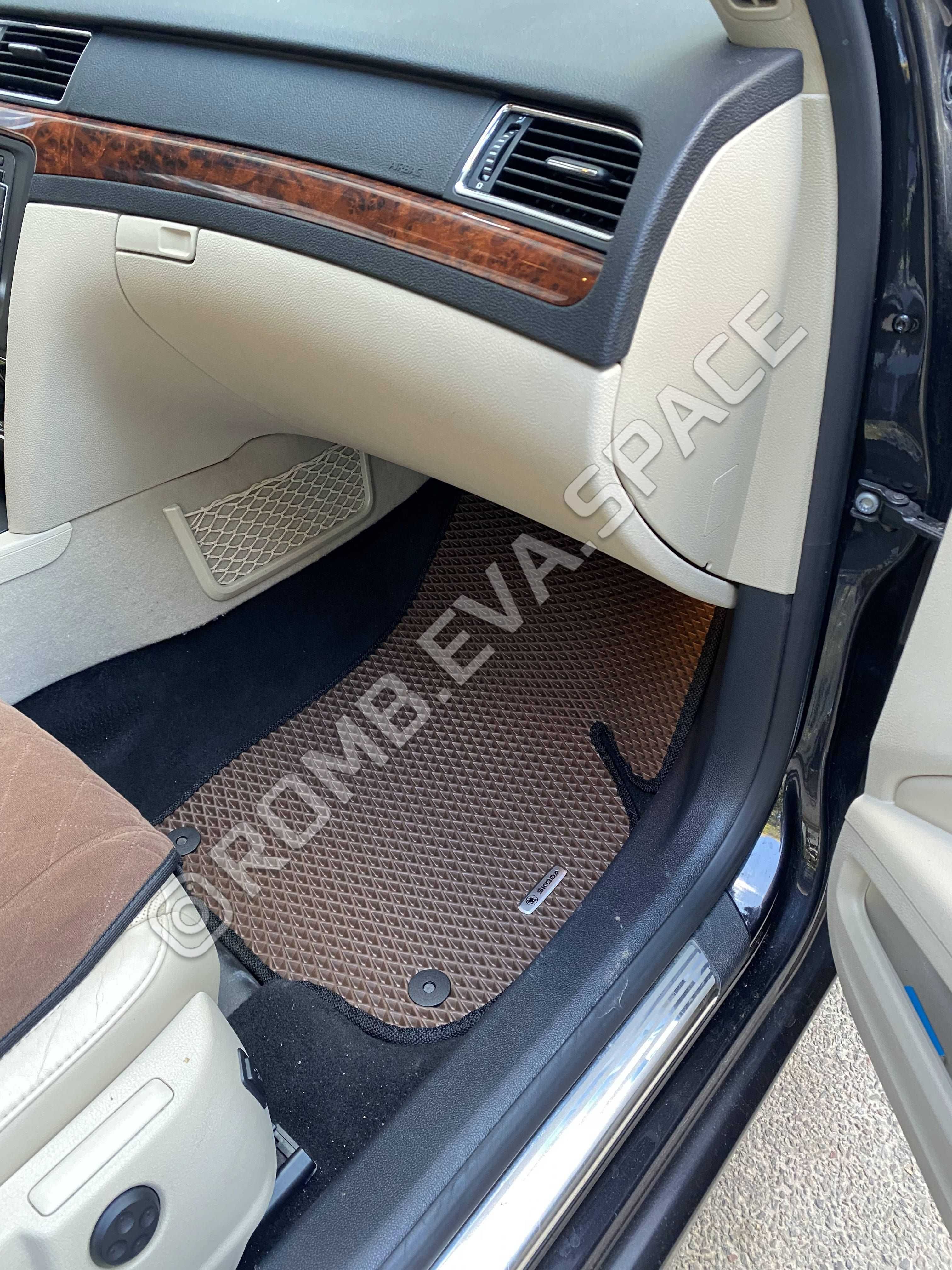 ‼️ПОДАРУНОК EVA коврики Skoda Fabia Octavia Rapid Kodiaq Karoq Superb