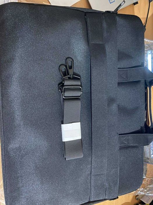 Сумка для ноутбука 17.3" дюйма, 3 зовнішні кишені, органайзер, чорна