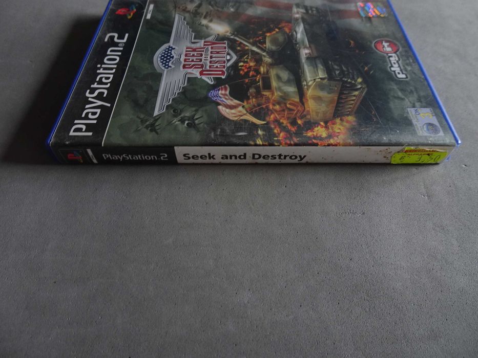 Jogo Playstation 2 PS2 - Seek and Destroy