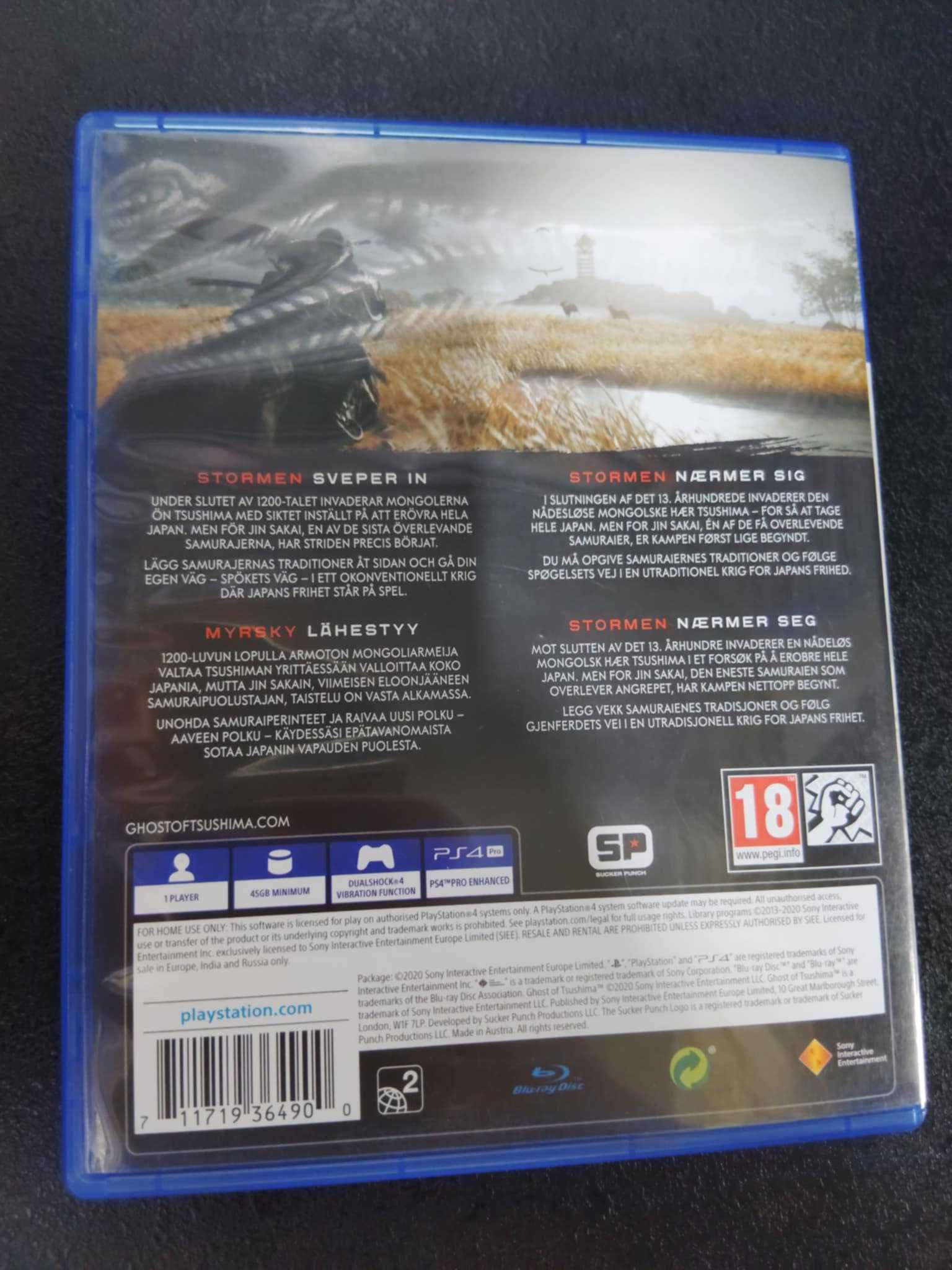 Ghost of Tsushima PS4 mówią po Polsku w grze
