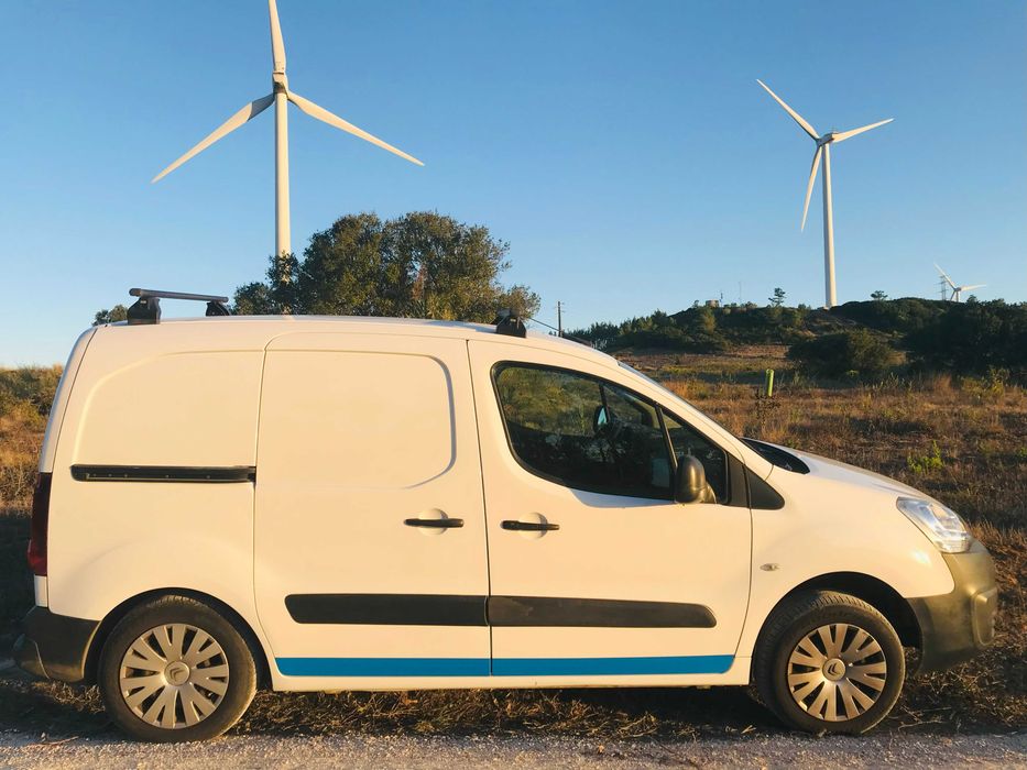 Carrinha Citroen Berlingo 1.6 Diesel Gasoleo Branco Ano 2016 3 lugares