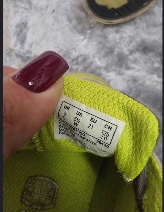 Анатомічні тапочки clarks 21 тапки для хлопчика мальчика ортопедичні