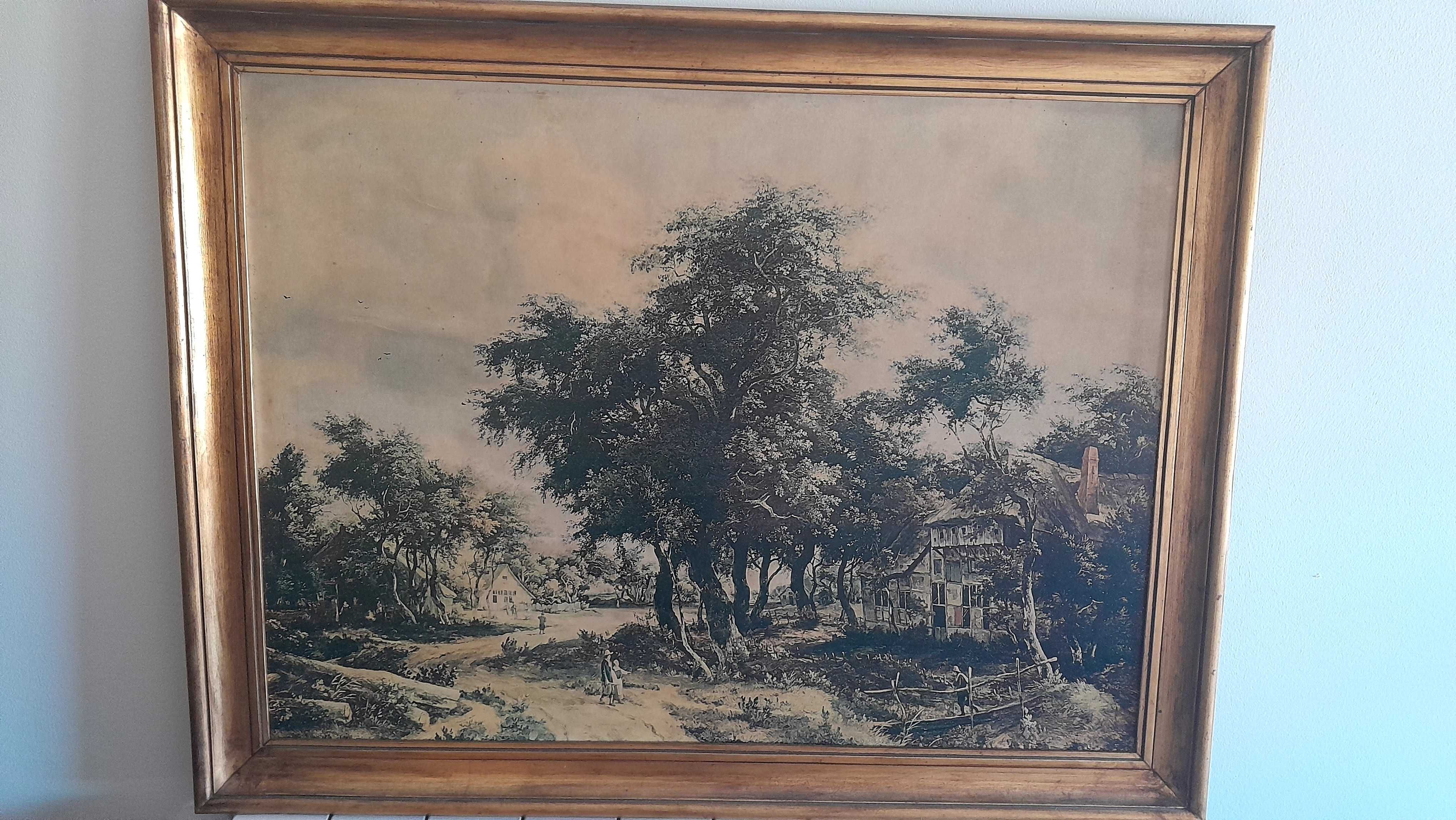 Quadro com paisagem