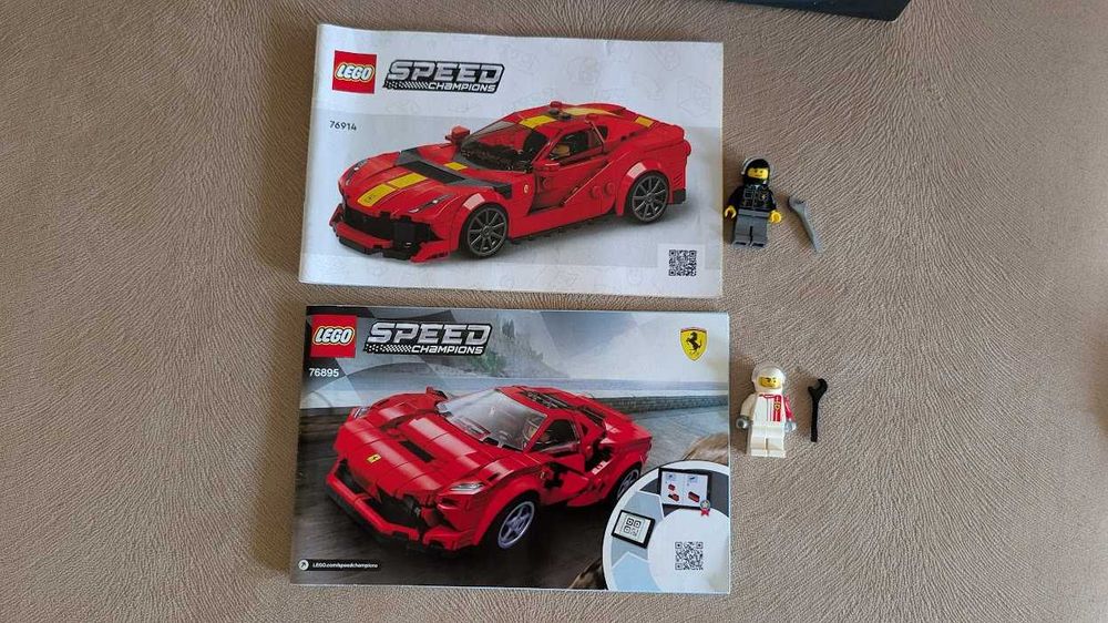 Lego Speed Champions 76895 Ferrari F8 e 76914 Ferrari 812