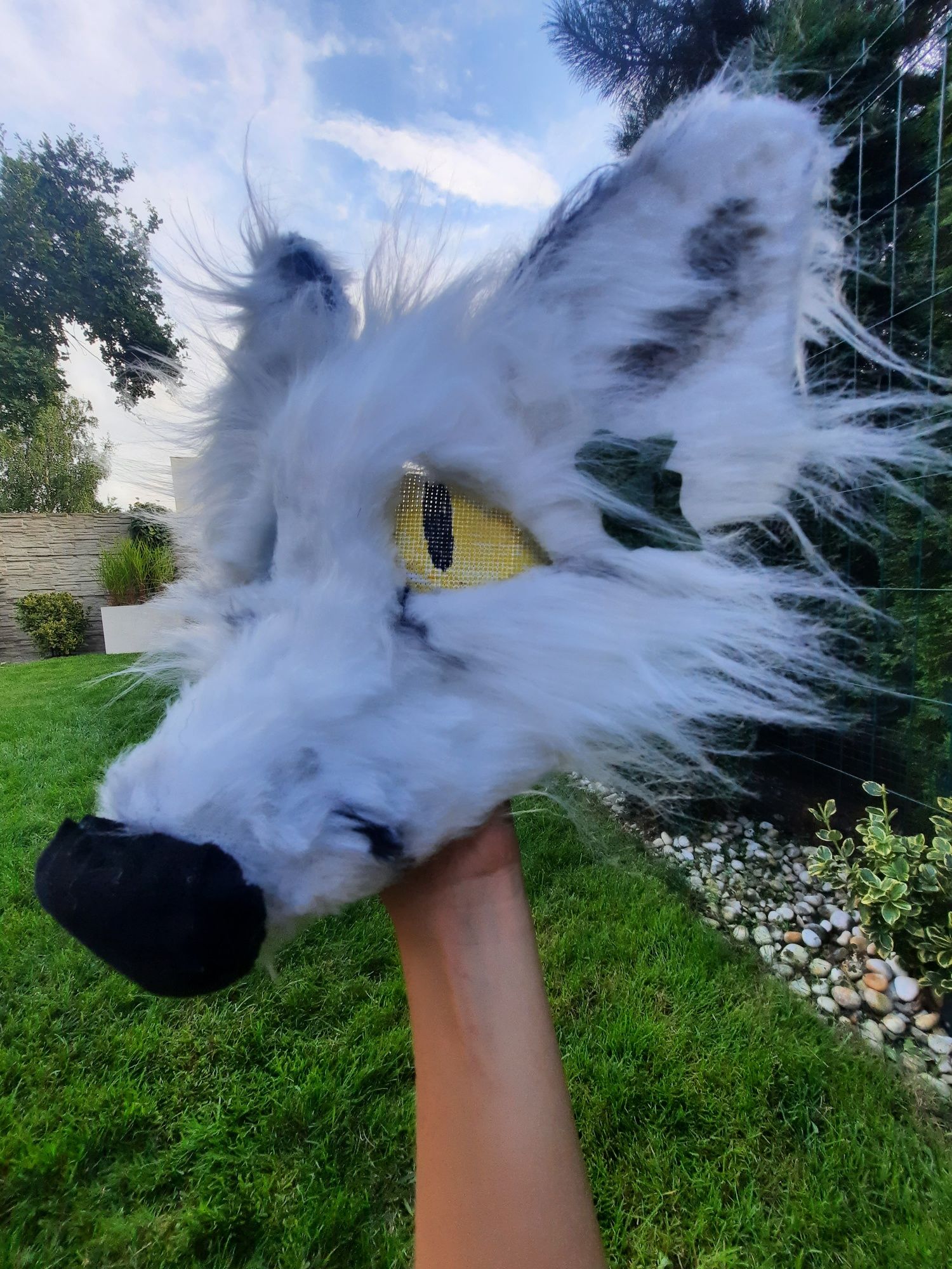Duża Maska Lisa therian/furry