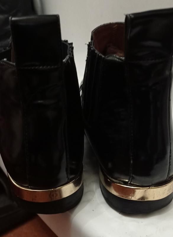 Шикарные фирменные ботинки челси ботильоны 41р Zara натуральная кожа