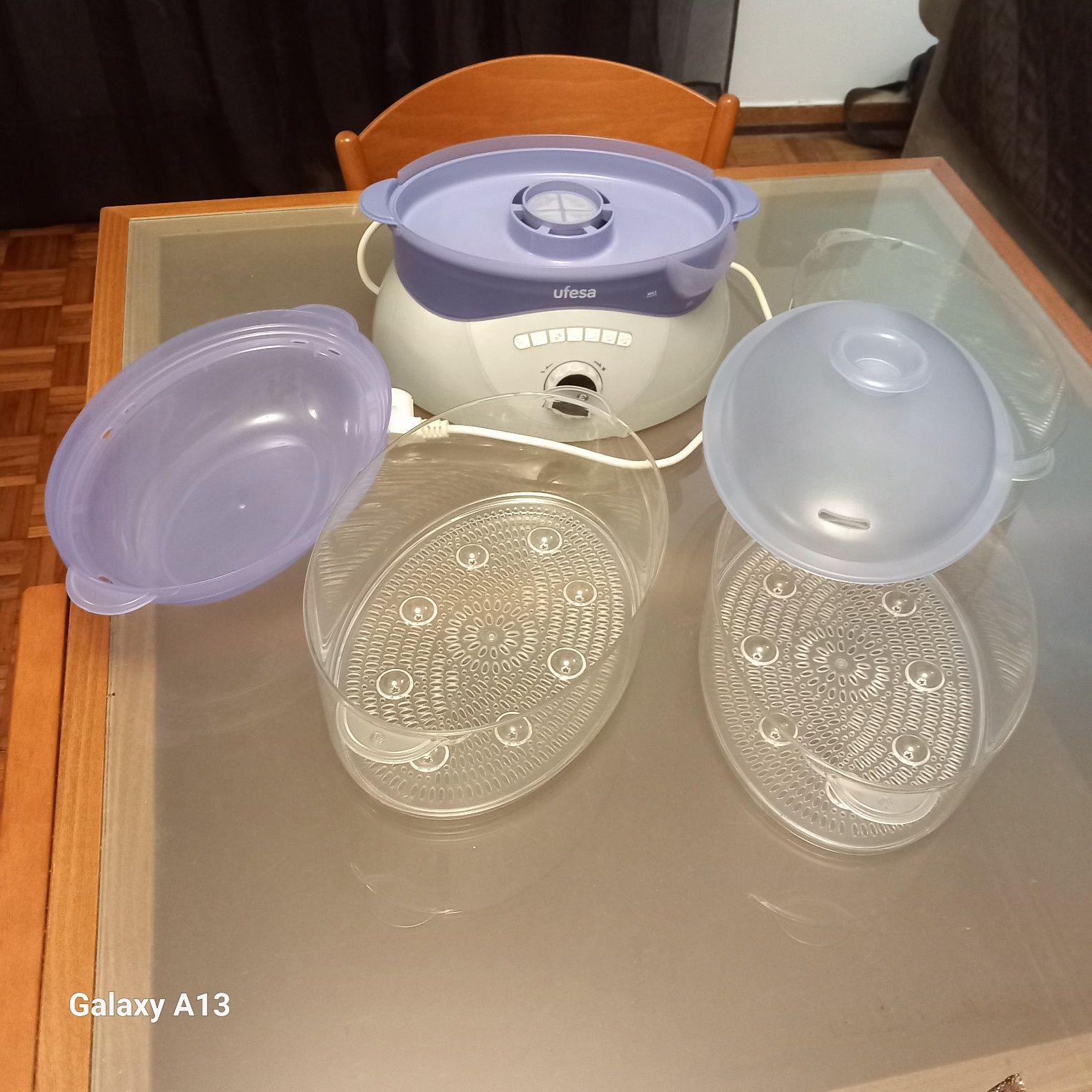 Panela a vapor elétrica Ufesa