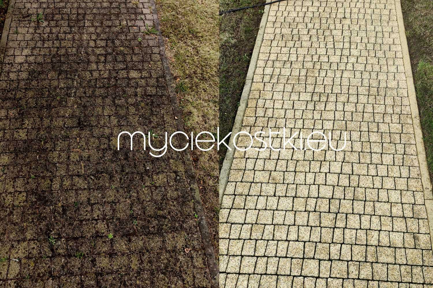 Mycie / czyszczenie KOSTKI brukowej, ELEWACJI - NOWY SĄCZ -od 5zł/m2