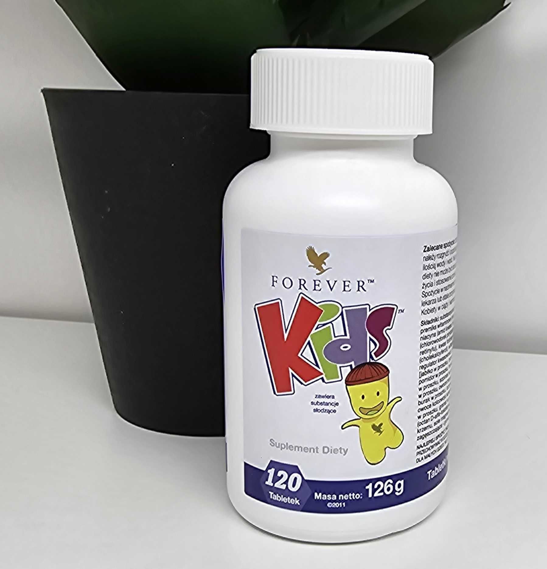 Kids tabletki witaminowe dla dzieci Forever Living
