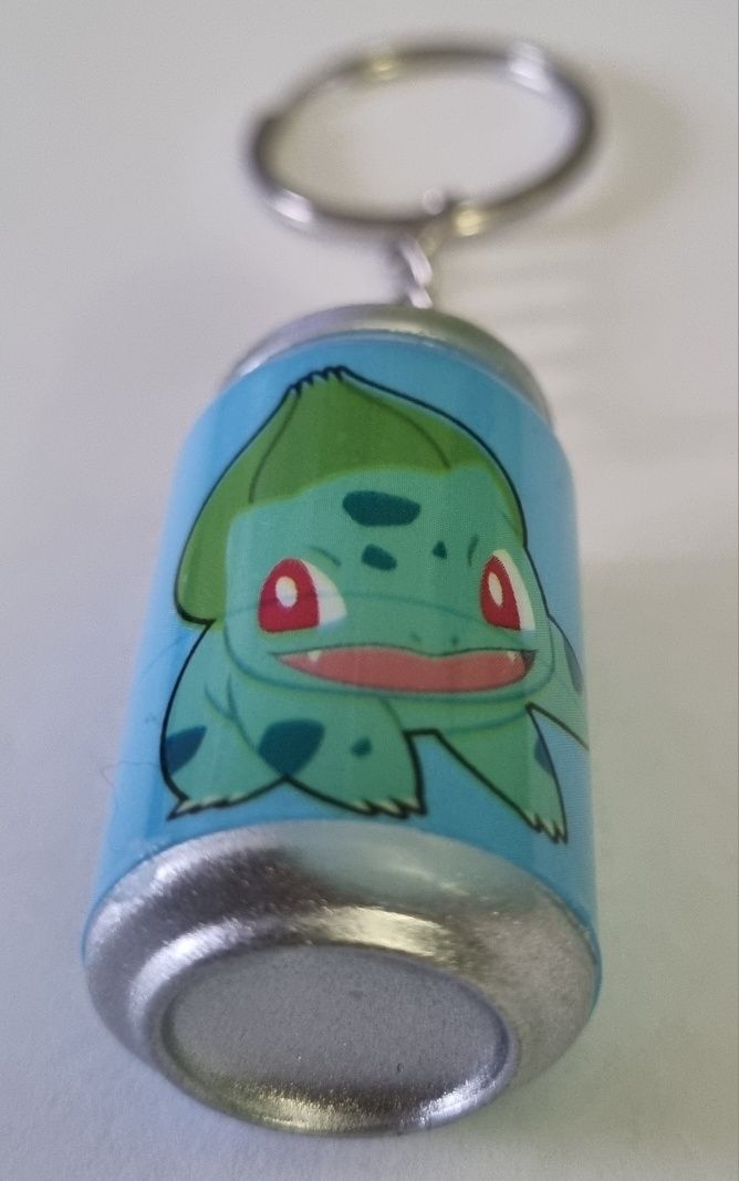 Brelok puszka Pokemon Bulbasaur. Nowy.