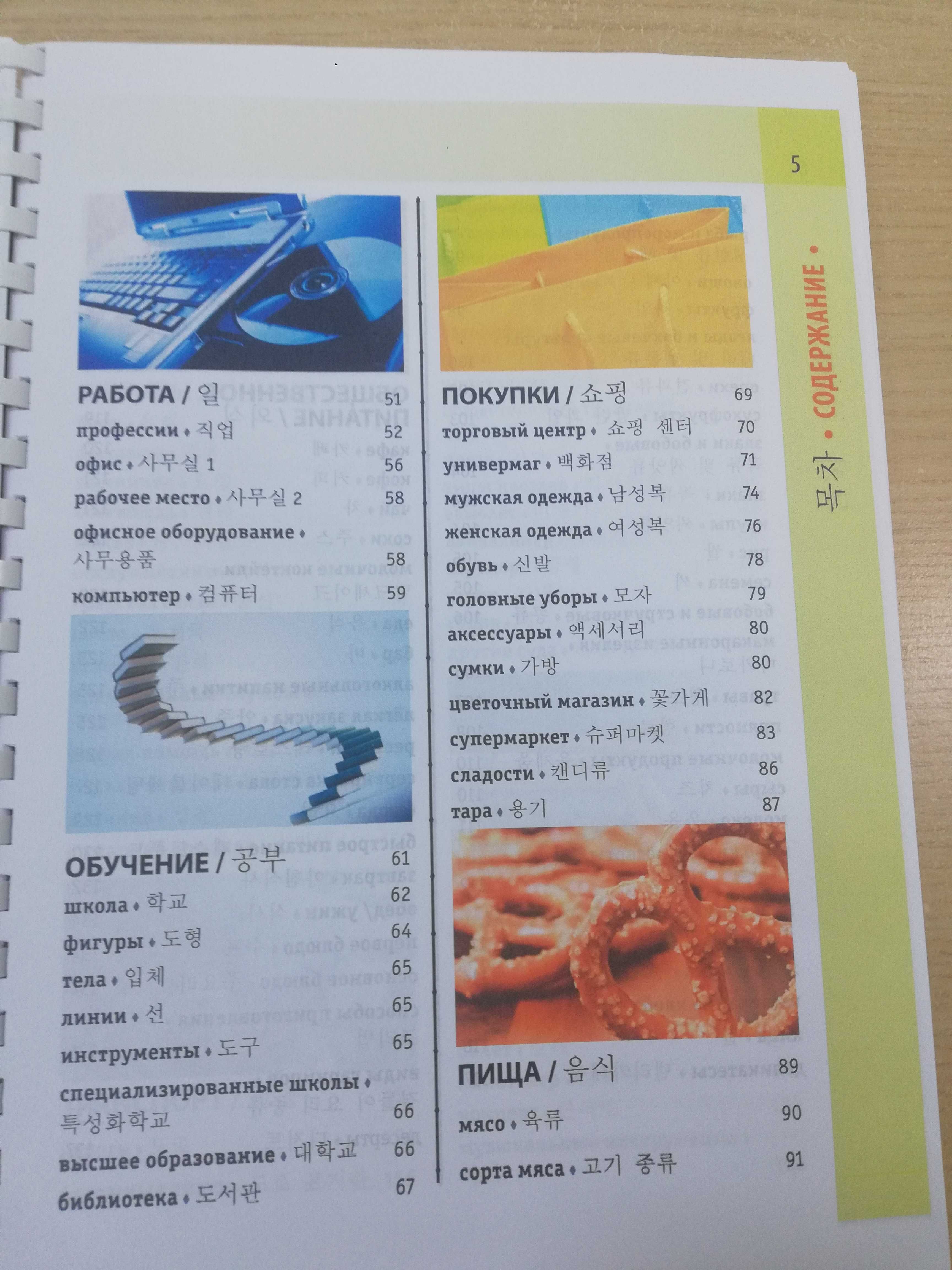 Корейсько-російський візуальний словник