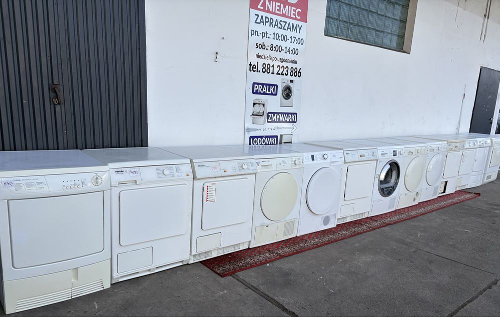 Suszarka kondensacyjna Miele,Bosch,Privileg,Constructa,Okazja.Gwarancj