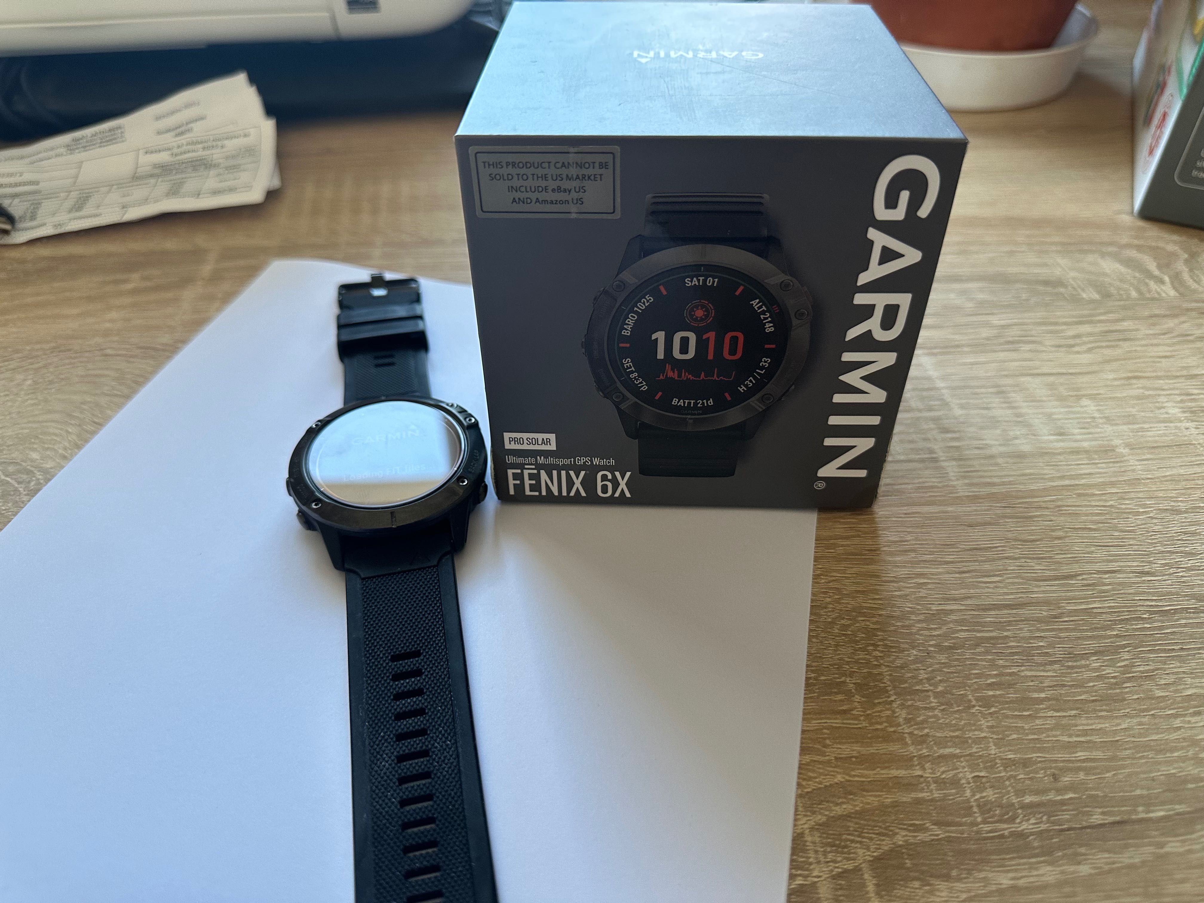 Garmin fenix 6X Pro Solar Titanium