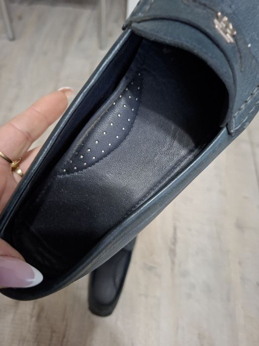 Mokasyny skórzane tommy 38 wkl 24,5