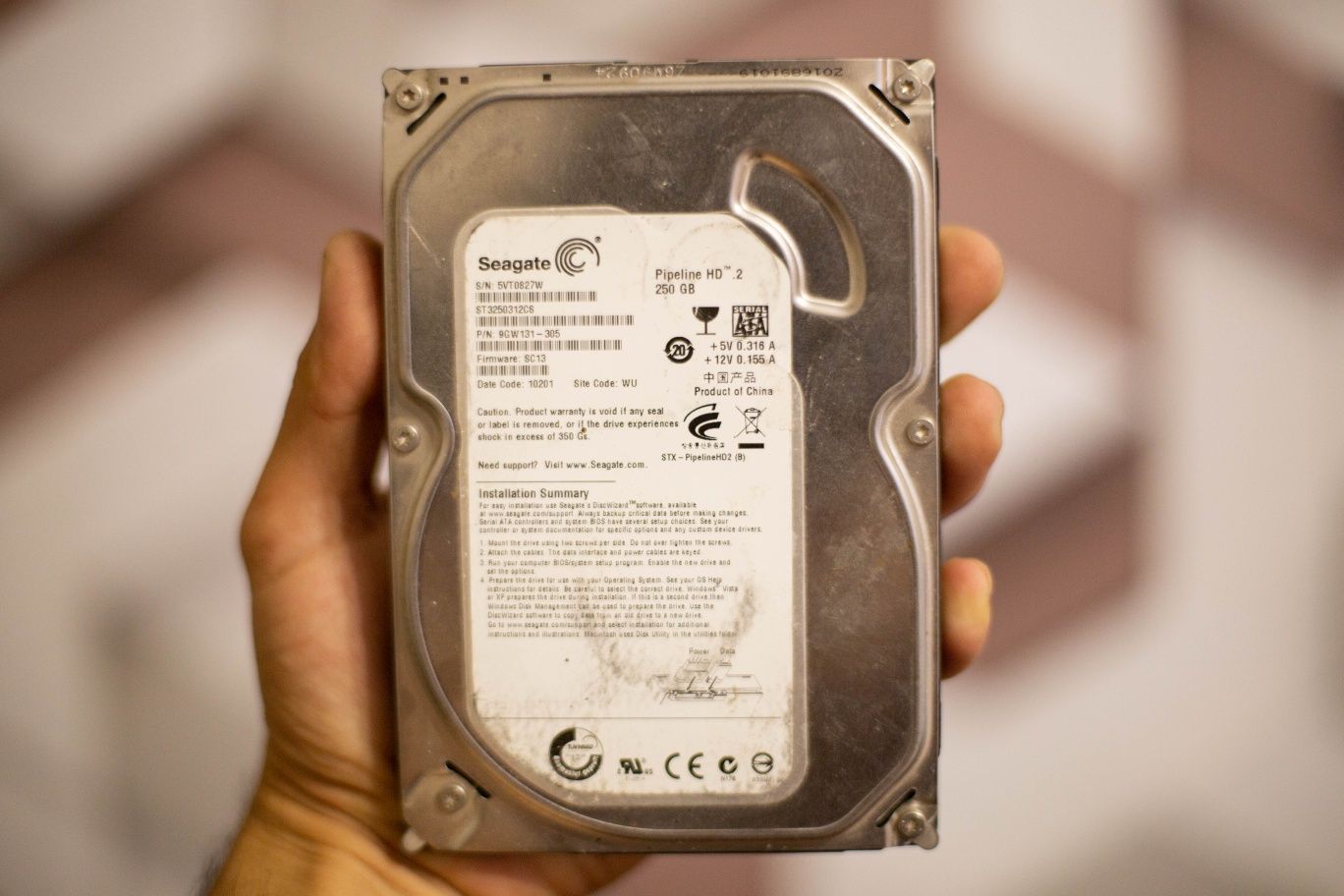 Жосткий диск SEAGATE HDD 3.5 250Gb Гарантия! Обмен!