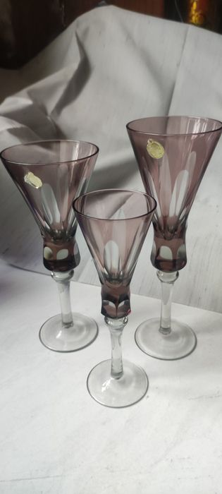 Набор бокалов из Чехословакии