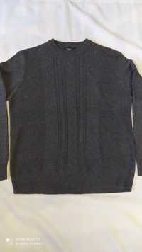 Шикарний  cірий з вкрапленнями різного кольору светр
George розмір XL