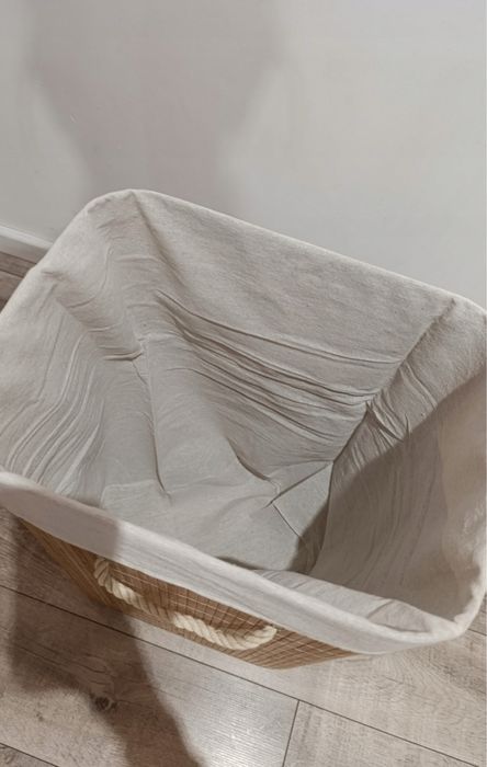 Bambusowy kosz na pranie 72L NOWY