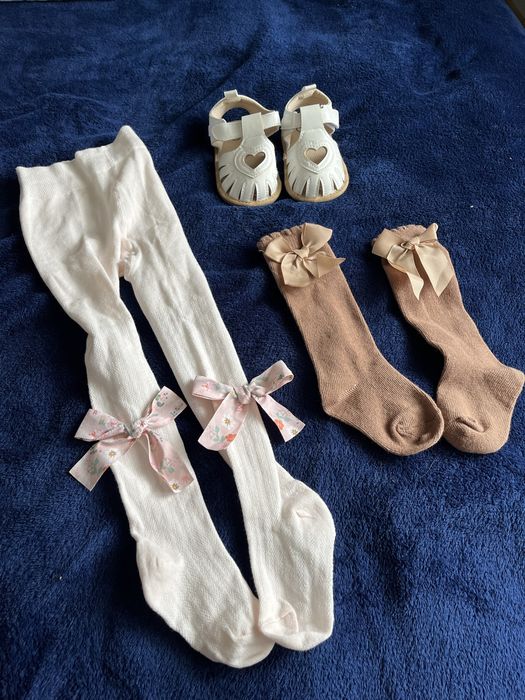 Zestaw ubranek na lato dla dziewczynki 86