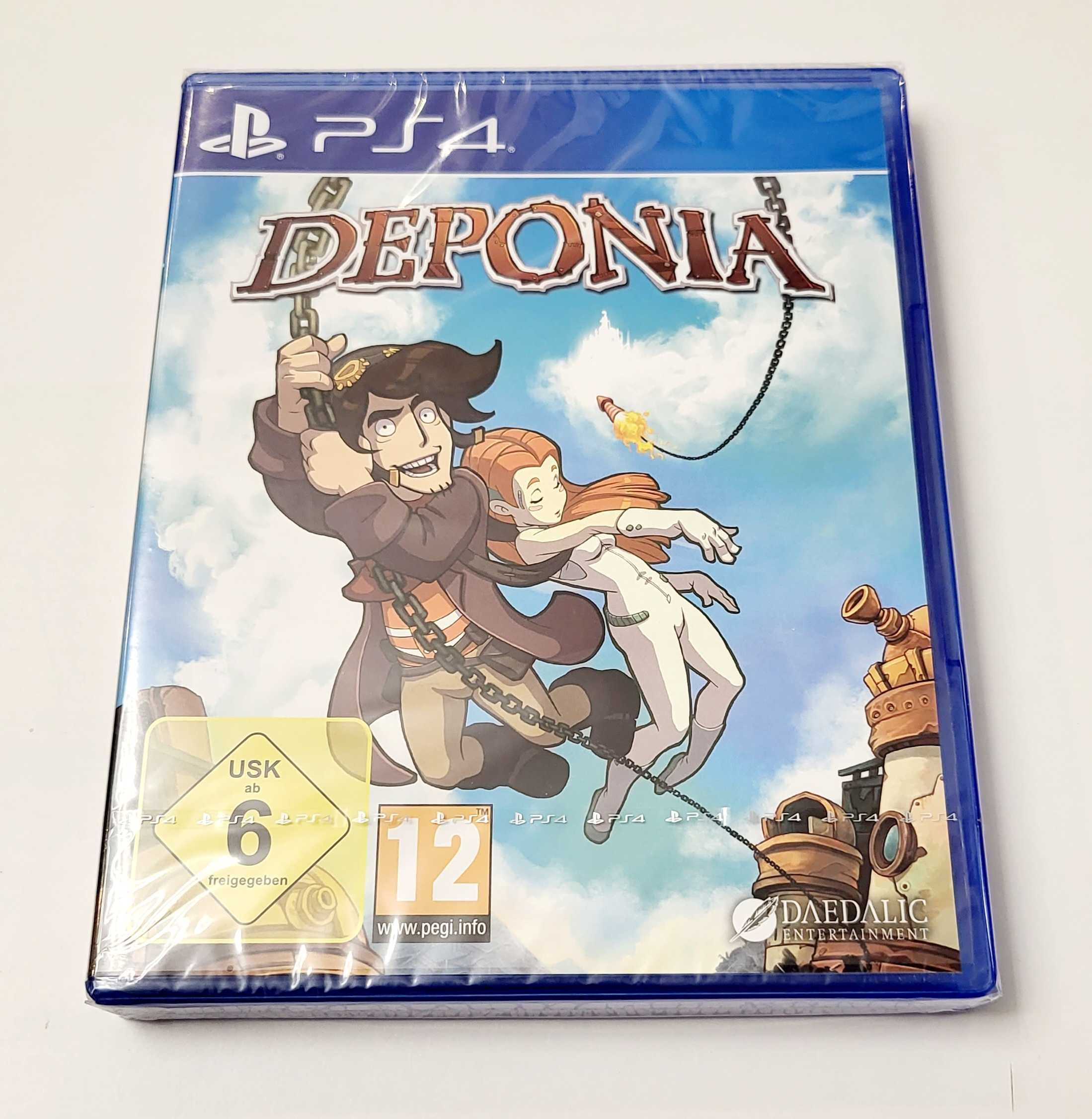 Gra Deponia PL PS4 PS5 Nowa Folia Playstation 4 5