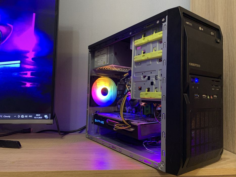 Ігровий Компютер i5-4570/озу 16gb/RX570/Ssd120gb+Hdd/Игровой Пк