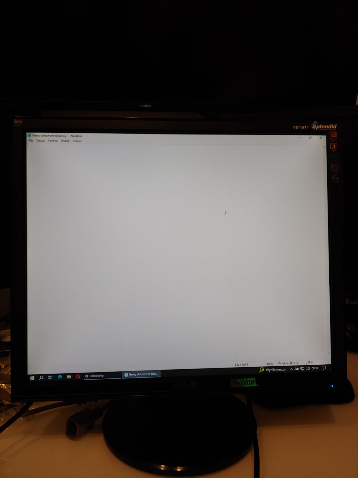 Monitor 19" malo uzywany ASUS VB191 mozliwosc wysyłki