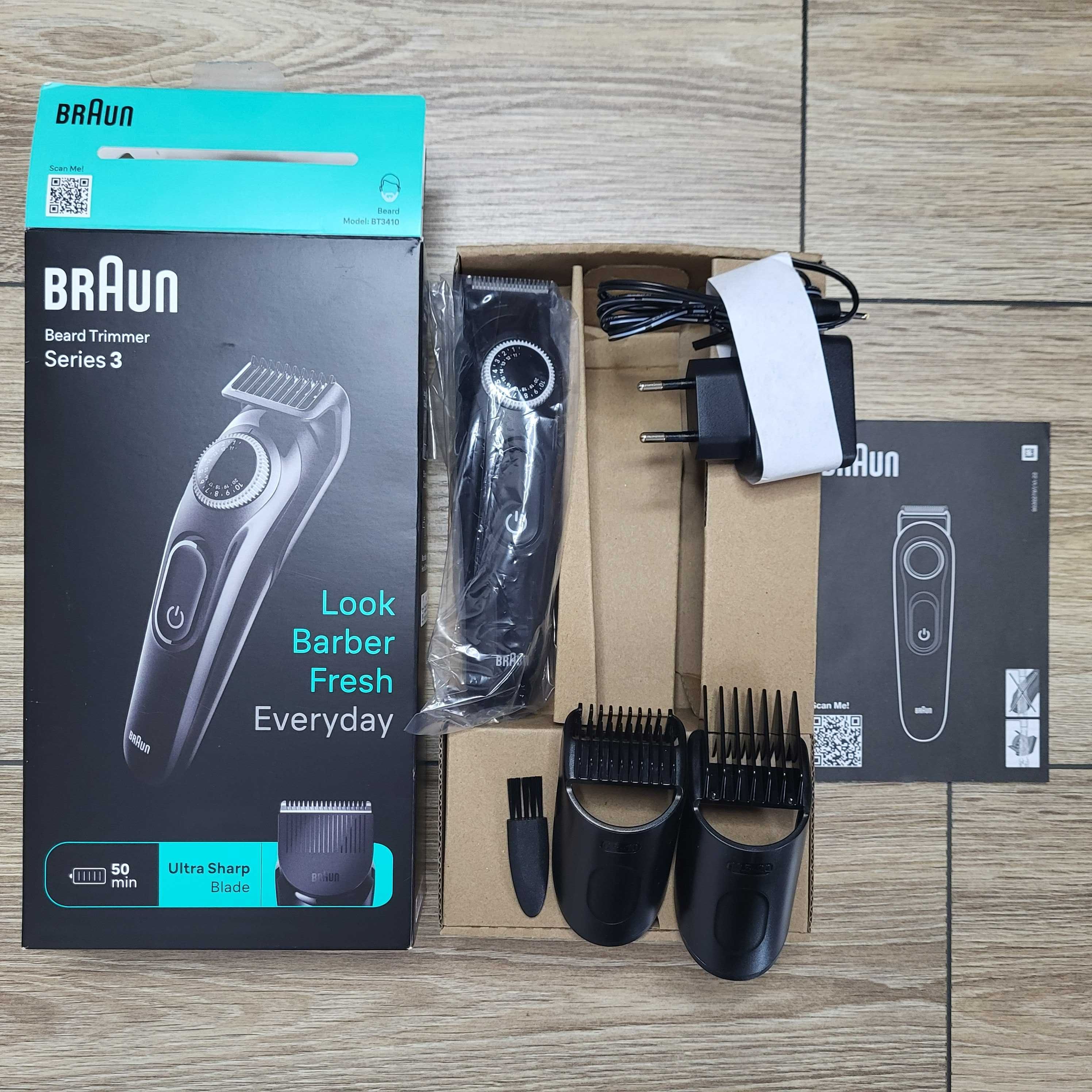 Braun series 3000 trymer do brody i włosów