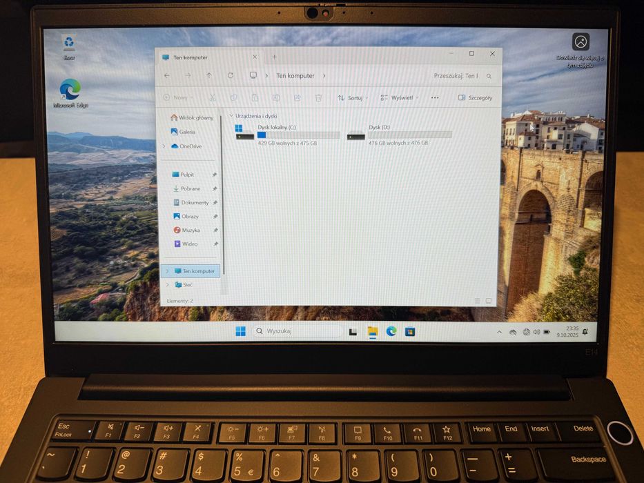 Lenovo ThinkPad E14 Gen2 14" i5-1135G7 ; 32GB RAM ; 2x 512SSD