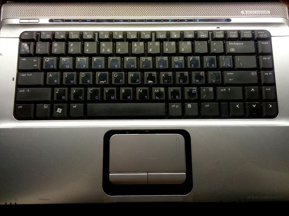 Ноутбук HP DV6500 разборка