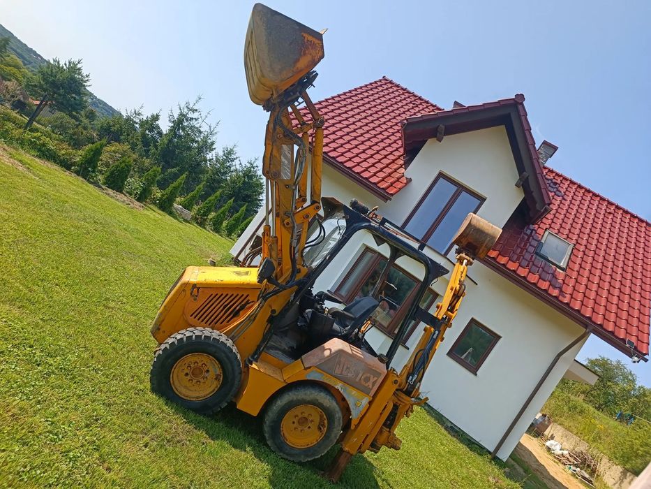 1cx jcb 4x4 mini koparko ładowarka bobcat