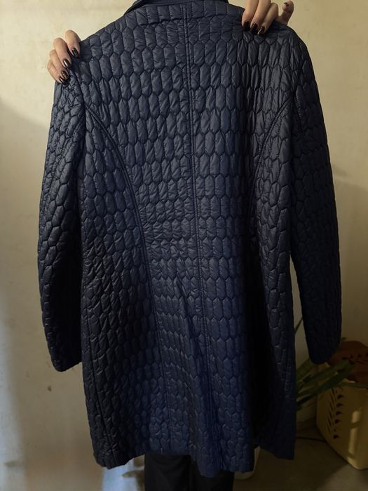 Осіннє стьобане пальто