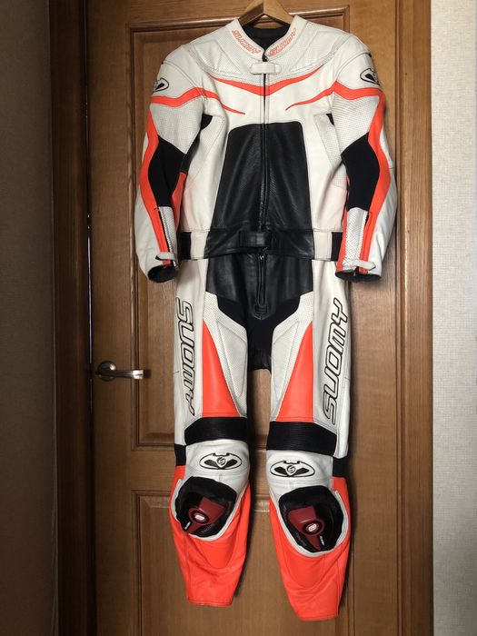 Мотокомбинезон Suomy, Alpinestars 52 размер, кожа раздельный Dainese
