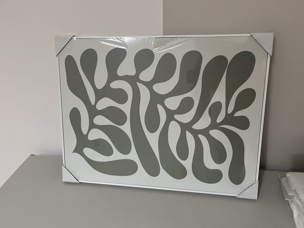 Plakat obraz zielony 50x38 cm nowy w folii