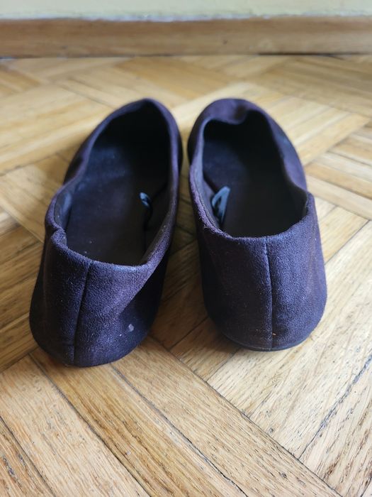 Czarne klasyczne baleriny H&M