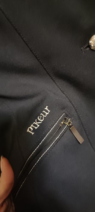 Frak pikeur rozmiar 160 cm s piękny granatowy
